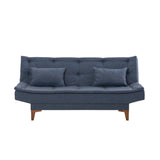 Canapea extensibilă Santo, 3 locuri, Diverse culori, 186x85x90 cm - Albastru închis | SKU: 867UNQ1650 | Canapea extensibilă Santo, 3 locuri, 186x85x90 cm, varianta Albastru închis, produs pentru amenajarea locuinței, disponibil online în România la CasaMob