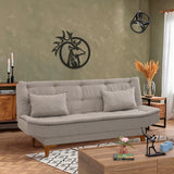 Canapea extensibilă Santo, 3 locuri, Diverse culori, 186x85x90 cm - Crem | SKU: 867UNQ1651 | Canapea extensibilă Santo, 3 locuri, 186x85x90 cm, varianta Crem, produs pentru amenajarea locuinței, disponibil online în România la CasaMob