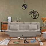 Canapea extensibilă Santo, 3 locuri, Diverse culori, 186x85x90 cm - Crem | SKU: 867UNQ1651 | Canapea extensibilă Santo, 3 locuri, 186x85x90 cm, varianta Crem, produs pentru amenajarea locuinței, disponibil online în România la CasaMob