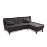 Canapea extensibilă Santo, Diverse culori, 225x85x86 cm - Antracit | SKU: 867UNQ1659 | Canapea extensibilă Santo, 225x85x86 cm, varianta Antracit, produs pentru amenajarea locuinței, disponibil online în România la CasaMob