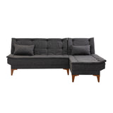 Canapea extensibilă Santo, Diverse culori, 225x85x86 cm - Antracit | SKU: 867UNQ1659 | Canapea extensibilă Santo, 225x85x86 cm, varianta Antracit, produs pentru amenajarea locuinței, disponibil online în România la CasaMob