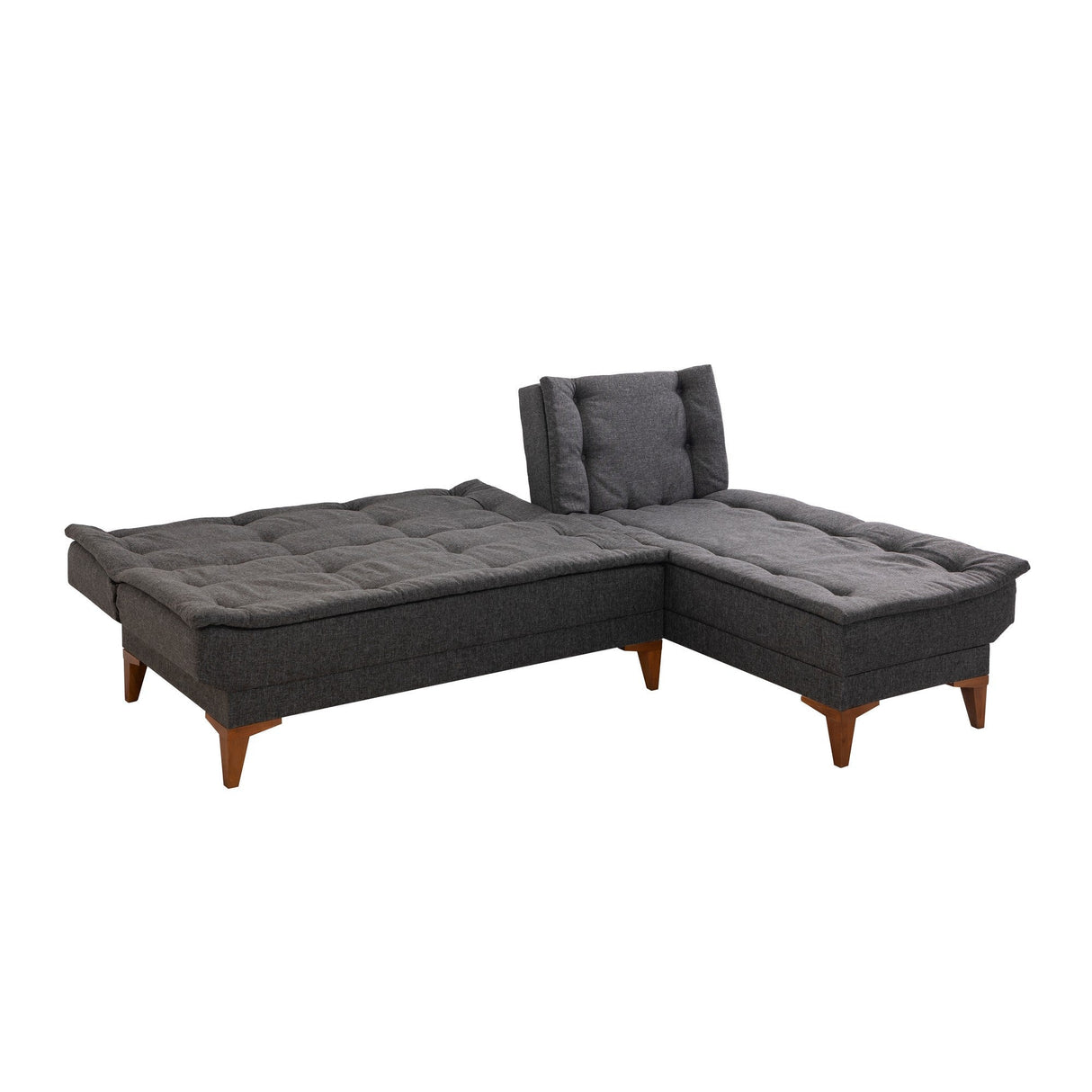 Canapea extensibilă Santo, Diverse culori, 225x85x86 cm - Antracit | SKU: 867UNQ1659 | Canapea extensibilă Santo, 225x85x86 cm, varianta Antracit, produs pentru amenajarea locuinței, disponibil online în România la CasaMob