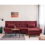 Canapea extensibilă Santo, Diverse culori, 225x85x86 cm - Bordo | SKU: 867UNQ1660 | Canapea extensibilă Santo, 225x85x86 cm, varianta Bordo, produs pentru amenajarea locuinței, disponibil online în România la CasaMob