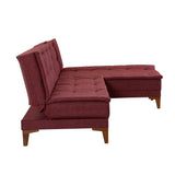 Canapea extensibilă Santo, Diverse culori, 225x85x86 cm - Bordo | SKU: 867UNQ1660 | Canapea extensibilă Santo, 225x85x86 cm, varianta Bordo, produs pentru amenajarea locuinței, disponibil online în România la CasaMob