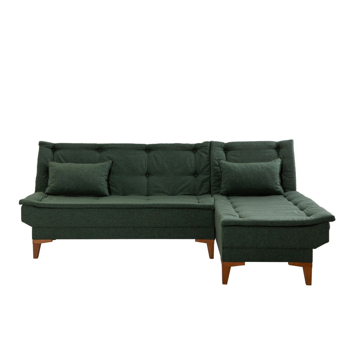 Canapea extensibilă Santo, Diverse culori, 225x85x86 cm - Verde | SKU: 867UNQ1661 | Canapea extensibilă Santo, 225x85x86 cm, varianta Verde, produs pentru amenajarea locuinței, disponibil online în România la CasaMob