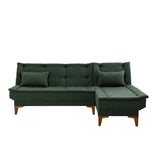 Canapea extensibilă Santo, Diverse culori, 225x85x86 cm - Verde | SKU: 867UNQ1661 | Canapea extensibilă Santo, 225x85x86 cm, varianta Verde, produs pentru amenajarea locuinței, disponibil online în România la CasaMob