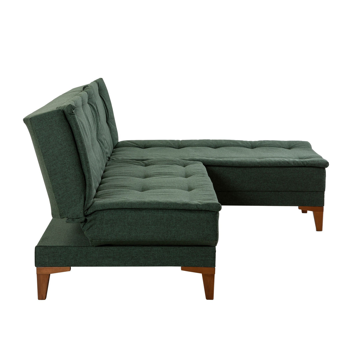 Canapea extensibilă Santo, Diverse culori, 225x85x86 cm - Verde | SKU: 867UNQ1661 | Canapea extensibilă Santo, 225x85x86 cm, varianta Verde, produs pentru amenajarea locuinței, disponibil online în România la CasaMob