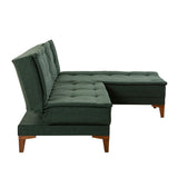 Canapea extensibilă Santo, Diverse culori, 225x85x86 cm - Verde | SKU: 867UNQ1661 | Canapea extensibilă Santo, 225x85x86 cm, varianta Verde, produs pentru amenajarea locuinței, disponibil online în România la CasaMob