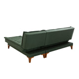 Canapea extensibilă Santo, Diverse culori, 225x85x86 cm - Verde | SKU: 867UNQ1661 | Canapea extensibilă Santo, 225x85x86 cm, varianta Verde, produs pentru amenajarea locuinței, disponibil online în România la CasaMob