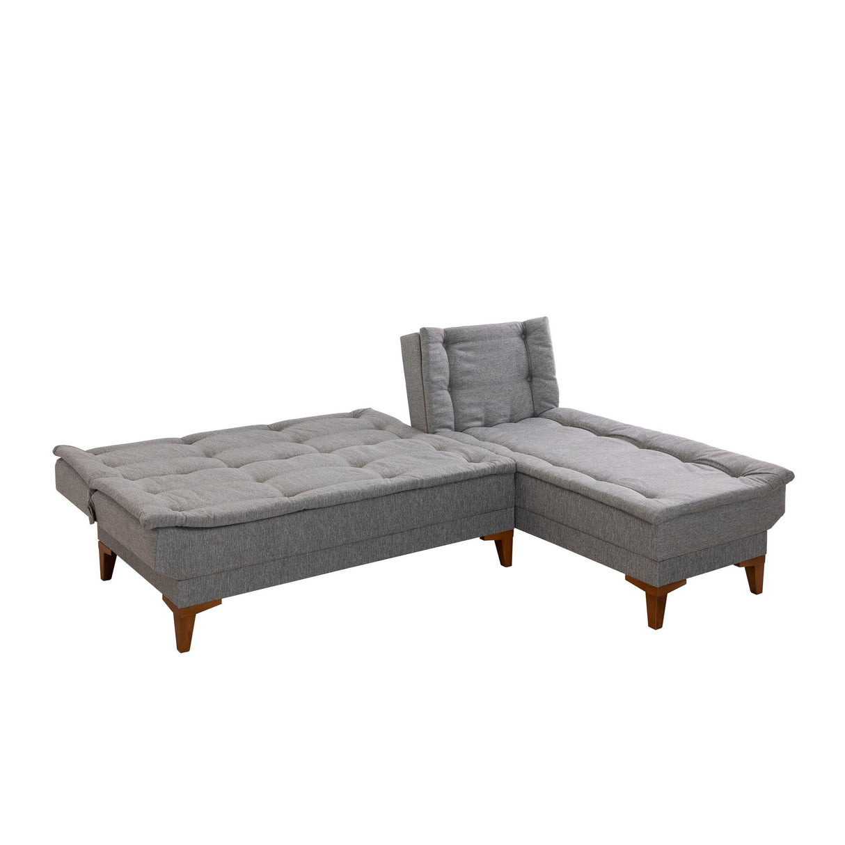 Canapea extensibilă Santo, Diverse culori, 225x85x86 cm - Gri deschis | SKU: 867UNQ1662 | Canapea extensibilă Santo, 225x85x86 cm, varianta Gri deschis, produs pentru amenajarea locuinței, disponibil online în România la CasaMob