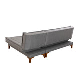 Canapea extensibilă Santo, Diverse culori, 225x85x86 cm - Gri deschis | SKU: 867UNQ1662 | Canapea extensibilă Santo, 225x85x86 cm, varianta Gri deschis, produs pentru amenajarea locuinței, disponibil online în România la CasaMob