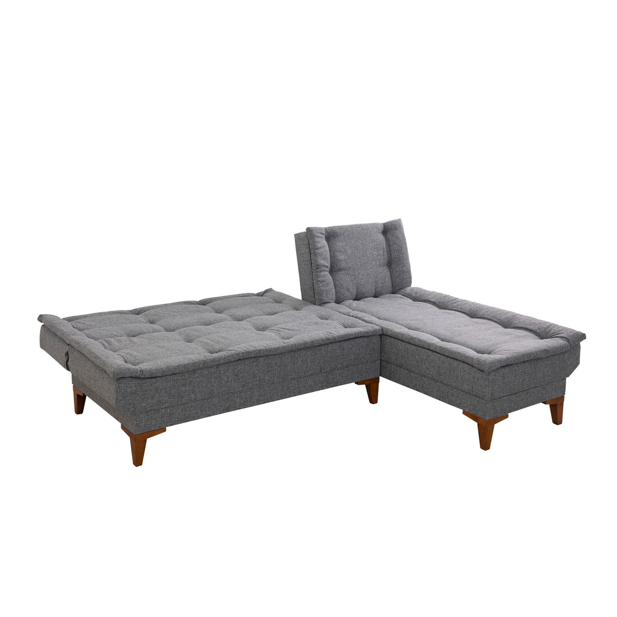 Canapea extensibilă Santo, Diverse culori, 225x85x86 cm - Gri închis | SKU: 867UNQ1663 | Canapea extensibilă Santo, 225x85x86 cm, varianta Gri închis, produs pentru amenajarea locuinței, disponibil online în România la CasaMob