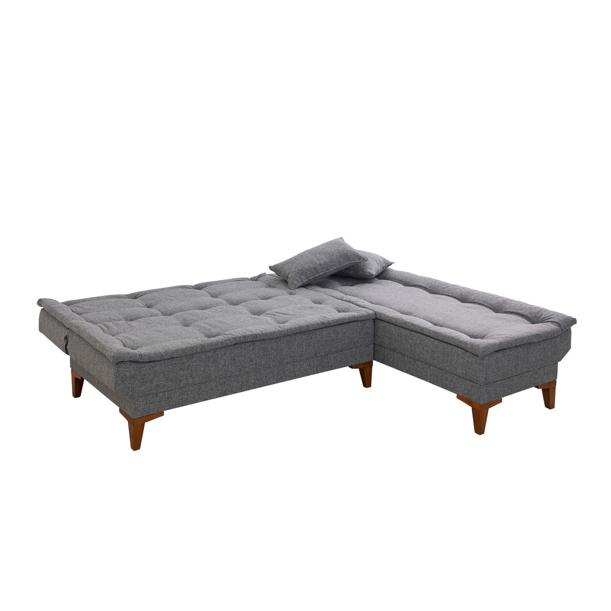 Canapea extensibilă Santo, Diverse culori, 225x85x86 cm - Gri închis | SKU: 867UNQ1663 | Canapea extensibilă Santo, 225x85x86 cm, varianta Gri închis, produs pentru amenajarea locuinței, disponibil online în România la CasaMob