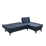 Canapea extensibilă Santo, Diverse culori, 225x85x86 cm - Albastru închis | SKU: 867UNQ1664 | Canapea extensibilă Santo, 225x85x86 cm, varianta Albastru închis, produs pentru amenajarea locuinței, disponibil online în România la CasaMob