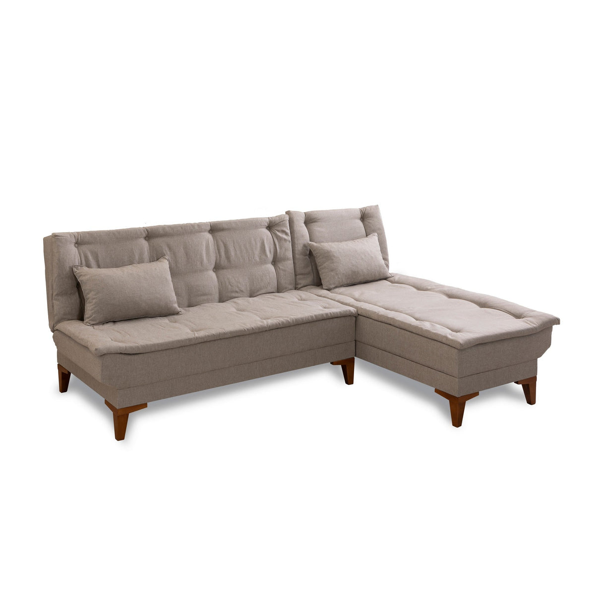 Canapea extensibilă Santo, Diverse culori, 225x85x86 cm - Crem | SKU: 867UNQ1665 | Canapea extensibilă Santo, 225x85x86 cm, varianta Crem, produs pentru amenajarea locuinței, disponibil online în România la CasaMob