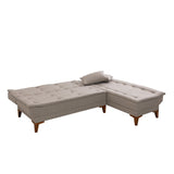 Canapea extensibilă Santo, Diverse culori, 225x85x86 cm - Crem | SKU: 867UNQ1665 | Canapea extensibilă Santo, 225x85x86 cm, varianta Crem, produs pentru amenajarea locuinței, disponibil online în România la CasaMob