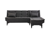 Canapea extensibilă de colț Santo-S, Diverse culori, 225x85x86 cm - Antracit | SKU: 867UNQ1908 | Canapea extensibilă de colț Santo-S, 225x85x86 cm, varianta Antracit, produs pentru amenajarea locuinței, disponibil online în România la CasaMob