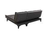 Canapea extensibilă de colț Santo-S, Diverse culori, 225x85x86 cm - Antracit | SKU: 867UNQ1908 | Canapea extensibilă de colț Santo-S, 225x85x86 cm, varianta Antracit, produs pentru amenajarea locuinței, disponibil online în România la CasaMob