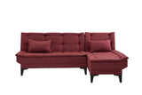 Canapea extensibilă de colț Santo-S, Diverse culori, 225x85x86 cm - Bordo | SKU: 867UNQ1909 | Canapea extensibilă de colț Santo-S, 225x85x86 cm, varianta Bordo, produs pentru amenajarea locuinței, disponibil online în România la CasaMob