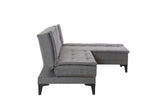 Canapea extensibilă de colț Santo-S, Diverse culori, 225x85x86 cm - Gri deschis | SKU: 867UNQ1911 | Canapea extensibilă de colț Santo-S, 225x85x86 cm, varianta Gri deschis, produs pentru amenajarea locuinței, disponibil online în România la CasaMob