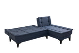 Canapea extensibilă de colț Santo-S, Diverse culori, 225x85x86 cm - Bleumarin | SKU: 867UNQ1913 | Canapea extensibilă de colț Santo-S, 225x85x86 cm, varianta Bleumarin, produs pentru amenajarea locuinței, disponibil online în România la CasaMob