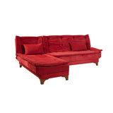 Canapea extensibilă de colț Kelebek Stânga, Diverse culori, 225x160x86 cm - Bordo | SKU: 867UNQ1915 | Canapea extensibilă de colț Kelebek Stânga, 225x160x86 cm, varianta Bordo, produs pentru amenajarea locuinței, disponibil online în România la CasaMob