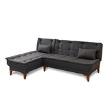 Canapea extensibilă Santo, Colț, Stânga, Diverse culori, 225x85x86 cm - Antracit | SKU: 867UNQ1924 | Canapea extensibilă Santo, Colț, Stânga, 225x85x86 cm, varianta Antracit, produs pentru amenajarea locuinței, disponibil online în România la CasaMob