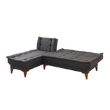 Canapea extensibilă Santo, Colț, Stânga, Diverse culori, 225x85x86 cm - Antracit | SKU: 867UNQ1924 | Canapea extensibilă Santo, Colț, Stânga, 225x85x86 cm, varianta Antracit, produs pentru amenajarea locuinței, disponibil online în România la CasaMob