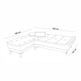 Canapea extensibilă Santo, Colț, Stânga, Diverse culori, 225x85x86 cm - Antracit | SKU: 867UNQ1924 | Canapea extensibilă Santo, Colț, Stânga, 225x85x86 cm, varianta Antracit, produs pentru amenajarea locuinței, disponibil online în România la CasaMob