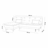 Canapea extensibilă Santo, Colț, Stânga, Diverse culori, 225x85x86 cm - Bordo | SKU: 867UNQ1925 | Canapea extensibilă Santo, Colț, Stânga, 225x85x86 cm, varianta Bordo, produs pentru amenajarea locuinței, disponibil online în România la CasaMob