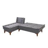 Canapea extensibilă Santo, Colț, Stânga, Diverse culori, 225x85x86 cm - Gri închis | SKU: 867UNQ1928 | Canapea extensibilă Santo, Colț, Stânga, 225x85x86 cm, varianta Gri închis, produs pentru amenajarea locuinței, disponibil online în România la CasaMob