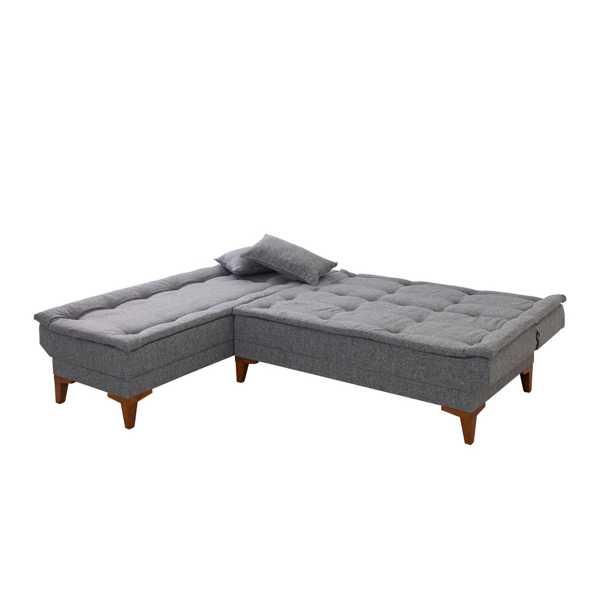 Canapea extensibilă Santo, Colț, Stânga, Diverse culori, 225x85x86 cm - Gri închis | SKU: 867UNQ1928 | Canapea extensibilă Santo, Colț, Stânga, 225x85x86 cm, varianta Gri închis, produs pentru amenajarea locuinței, disponibil online în România la CasaMob