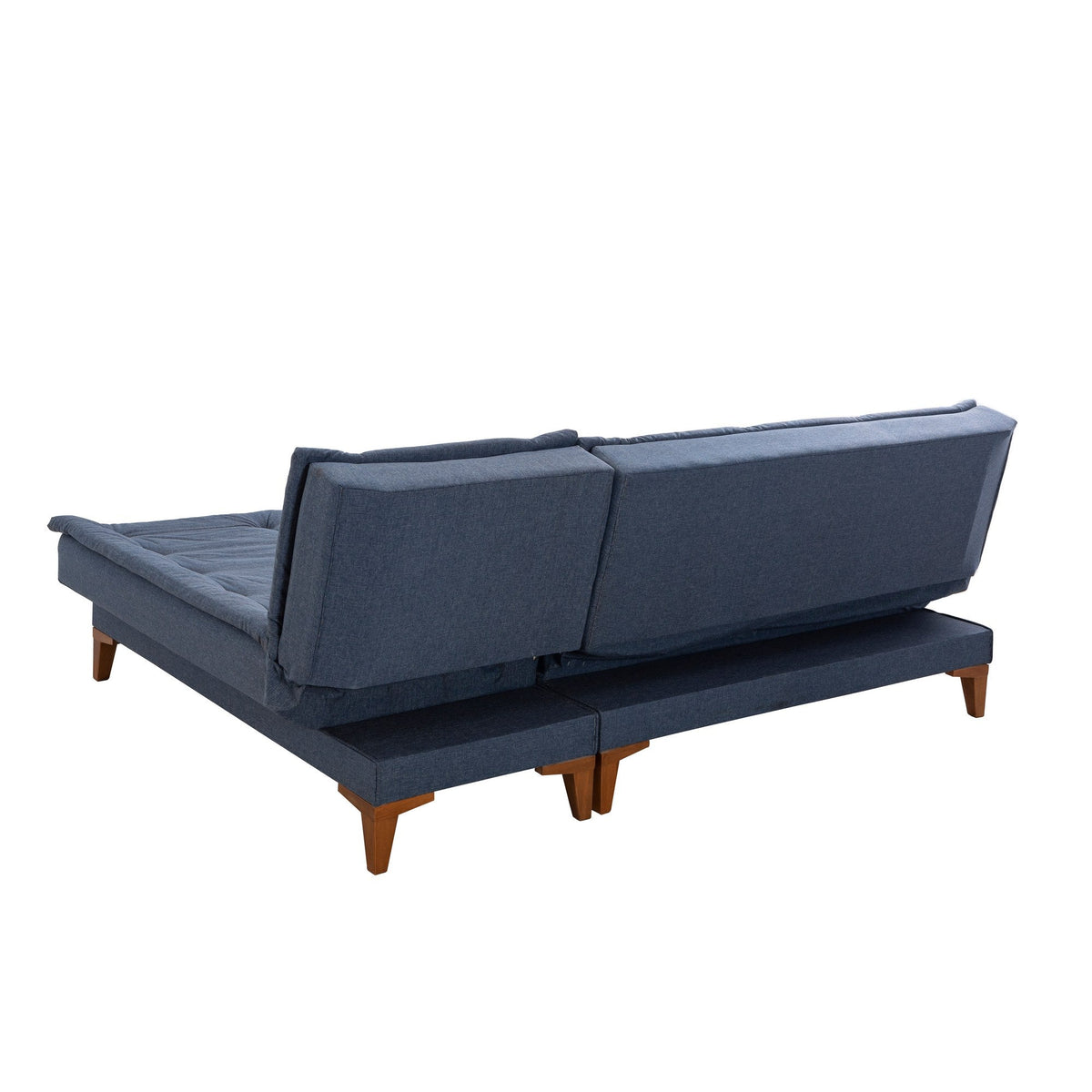 Albastru închis | SKU: 867UNQ1929 | Canapea extensibilă Santo, Colț, Stânga, 225x85x86 cm, varianta Albastru închis, produs pentru amenajarea locuinței, disponibil online în România la CasaMob
