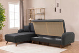 Canapea extensibilă Hera, Colț, Varianta 1, Diverse culori, 237x185x90 cm - Antracit | SKU: 867UNQ1939 | Canapea extensibilă Hera, Colț, Varianta 1, 237x185x90 cm, varianta Antracit, produs pentru amenajarea locuinței, disponibil online în România la CasaMob