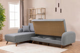 Canapea extensibilă Hera, Colț, Varianta 1, Diverse culori, 237x185x90 cm - Gri deschis | SKU: 867UNQ1941 | Canapea extensibilă Hera, Colț, Varianta 1, 237x185x90 cm, varianta Gri deschis, produs pentru amenajarea locuinței, disponibil online în România la CasaMob
