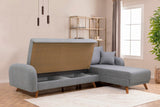 Canapea extensibilă Hera, Colț, Varianta 2, Diverse culori, 237x185x90 cm - Gri deschis | SKU: 867UNQ1942 | Canapea extensibilă Hera, Colț, Varianta 2, 237x185x90 cm, varianta Gri deschis, produs pentru amenajarea locuinței, disponibil online în România la CasaMob