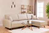Canapea extensibilă Hera, Colț, Varianta 2, Diverse culori, 237x185x90 cm - Crem | SKU: 867UNQ1944 | Canapea extensibilă Hera, Colț, Varianta 2, 237x185x90 cm, varianta Crem, produs pentru amenajarea locuinței, disponibil online în România la CasaMob