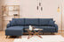 Albastru închis | SKU: 867UNQ1945 | Canapea extensibilă Hera, Colț, Varianta 1, 237x185x90 cm, varianta Albastru închis, produs pentru amenajarea locuinței, disponibil online în România la CasaMob