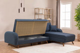 Canapea extensibilă Hera, Colț, Varianta 1, Diverse culori, 237x185x90 cm - Albastru închis | SKU: 867UNQ1945 | Canapea extensibilă Hera, Colț, Varianta 1, 237x185x90 cm, varianta Albastru închis, produs pentru amenajarea locuinței, disponibil online în România la CasaMob