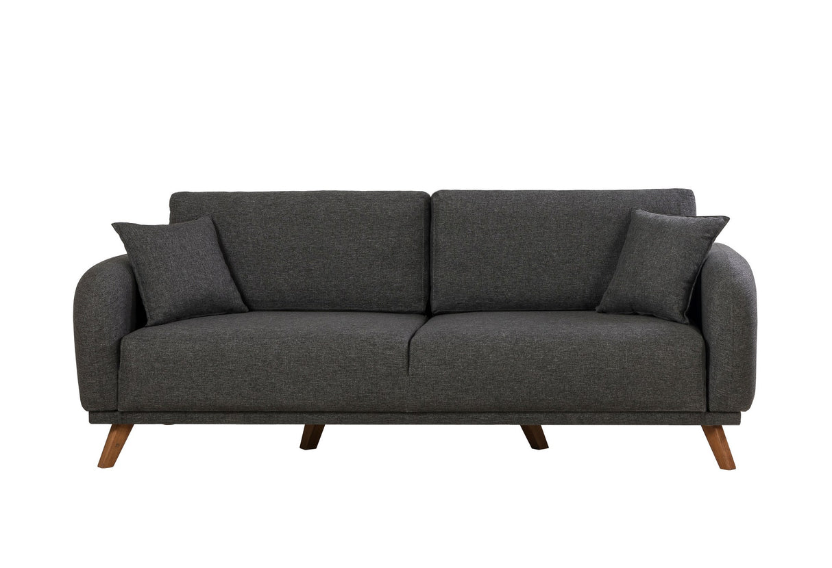 Canapea extensibilă Hera, 3 locuri, Diverse culori, 237x98x90 cm - Antracit | SKU: 867UNQ1947 | Canapea extensibilă Hera, 3 locuri, 237x98x90 cm, varianta Antracit, produs pentru amenajarea locuinței, disponibil online în România la CasaMob
