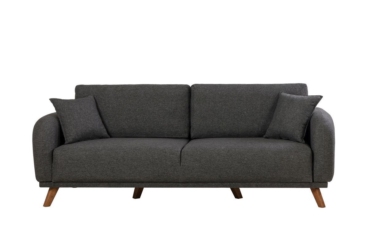 Antracit | SKU: 867UNQ1947 | Canapea extensibilă Hera, 3 locuri, 237x98x90 cm, varianta Antracit, produs pentru amenajarea locuinței, disponibil online în România la CasaMob