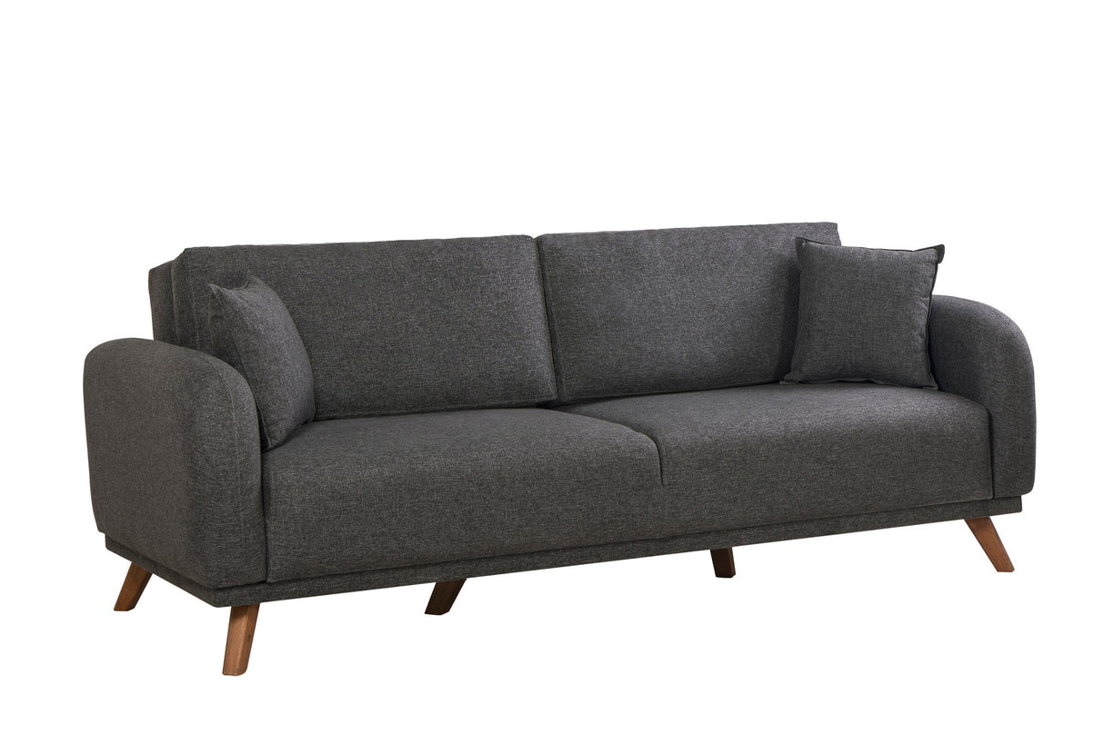 Canapea extensibilă Hera, 3 locuri, Diverse culori, 237x98x90 cm - Antracit | SKU: 867UNQ1947 | Canapea extensibilă Hera, 3 locuri, 237x98x90 cm, varianta Antracit, produs pentru amenajarea locuinței, disponibil online în România la CasaMob
