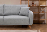 Canapea extensibilă Hera, 3 locuri, Diverse culori, 237x98x90 cm - Gri deschis | SKU: 867UNQ1948 | Canapea extensibilă Hera, 3 locuri, 237x98x90 cm, varianta Gri deschis, produs pentru amenajarea locuinței, disponibil online în România la CasaMob