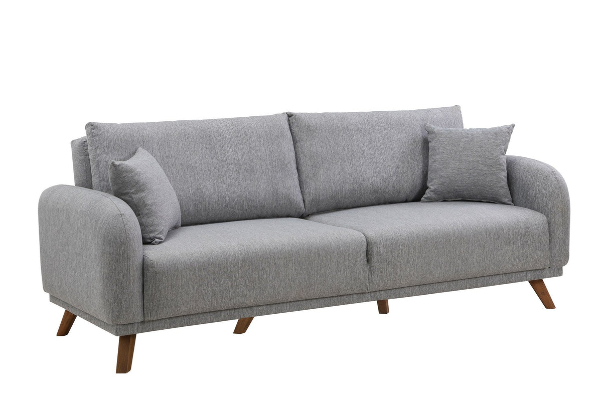 Canapea extensibilă Hera, 3 locuri, Diverse culori, 237x98x90 cm - Gri deschis | SKU: 867UNQ1948 | Canapea extensibilă Hera, 3 locuri, 237x98x90 cm, varianta Gri deschis, produs pentru amenajarea locuinței, disponibil online în România la CasaMob