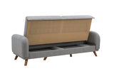 Canapea extensibilă Hera, 3 locuri, Diverse culori, 237x98x90 cm - Gri deschis | SKU: 867UNQ1948 | Canapea extensibilă Hera, 3 locuri, 237x98x90 cm, varianta Gri deschis, produs pentru amenajarea locuinței, disponibil online în România la CasaMob