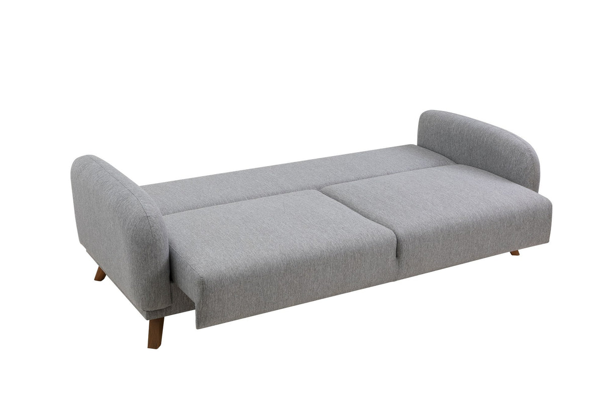 Canapea extensibilă Hera, 3 locuri, Diverse culori, 237x98x90 cm - Gri deschis | SKU: 867UNQ1948 | Canapea extensibilă Hera, 3 locuri, 237x98x90 cm, varianta Gri deschis, produs pentru amenajarea locuinței, disponibil online în România la CasaMob