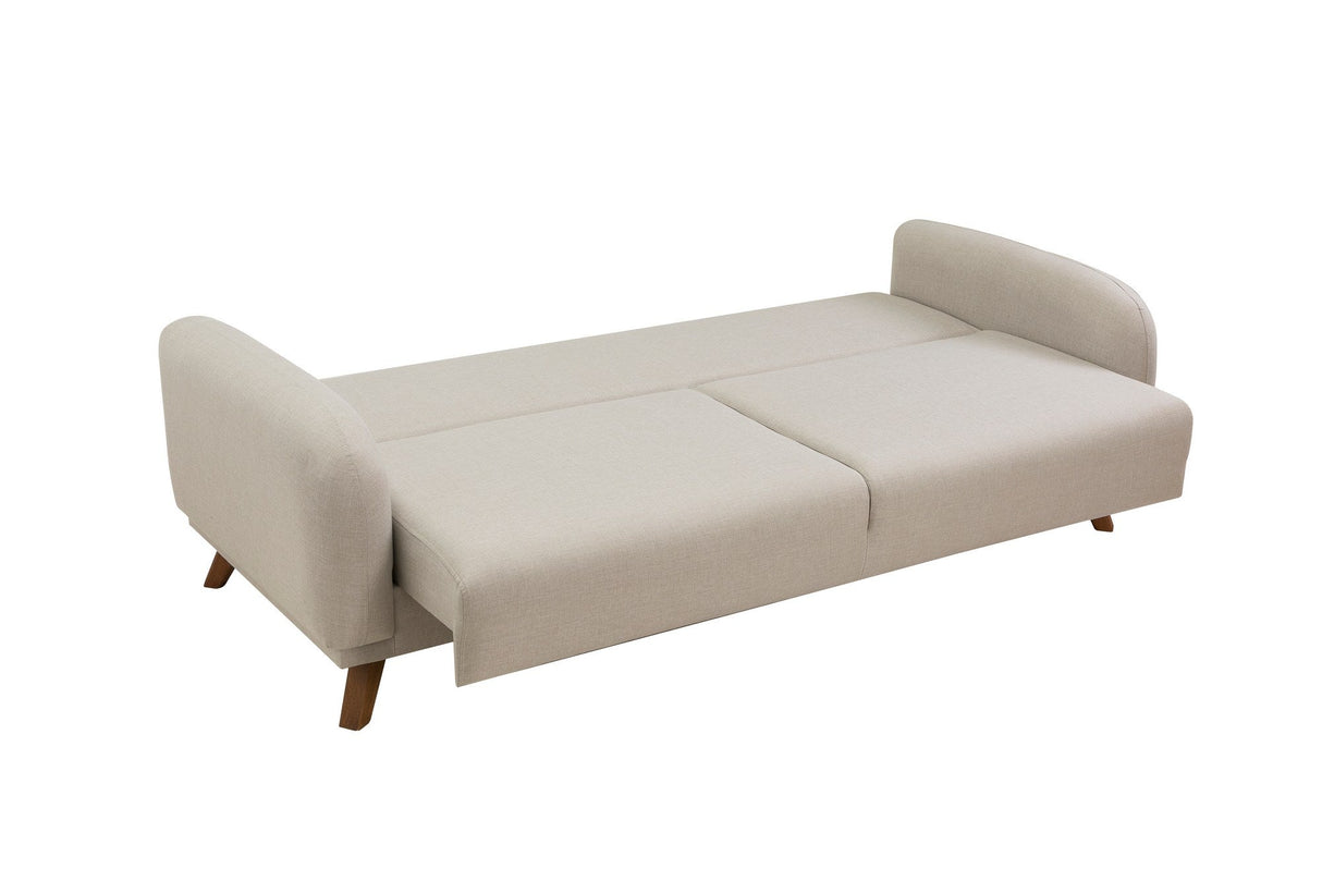 Canapea extensibilă Hera, 3 locuri, Diverse culori, 237x98x90 cm - Crem | SKU: 867UNQ1949 | Canapea extensibilă Hera, 3 locuri, 237x98x90 cm, varianta Crem, produs pentru amenajarea locuinței, disponibil online în România la CasaMob