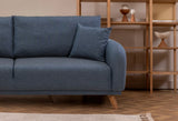 Canapea extensibilă Hera, 3 locuri, Diverse culori, 237x98x90 cm - Albastru închis | SKU: 867UNQ1950 | Canapea extensibilă Hera, 3 locuri, 237x98x90 cm, varianta Albastru închis, produs pentru amenajarea locuinței, disponibil online în România la CasaMob