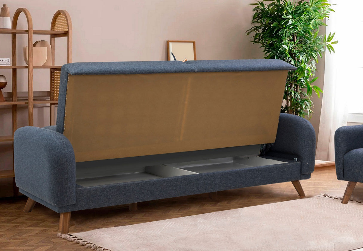 Canapea extensibilă Hera, 3 locuri, Diverse culori, 237x98x90 cm - Albastru închis | SKU: 867UNQ1950 | Canapea extensibilă Hera, 3 locuri, 237x98x90 cm, varianta Albastru închis, produs pentru amenajarea locuinței, disponibil online în România la CasaMob
