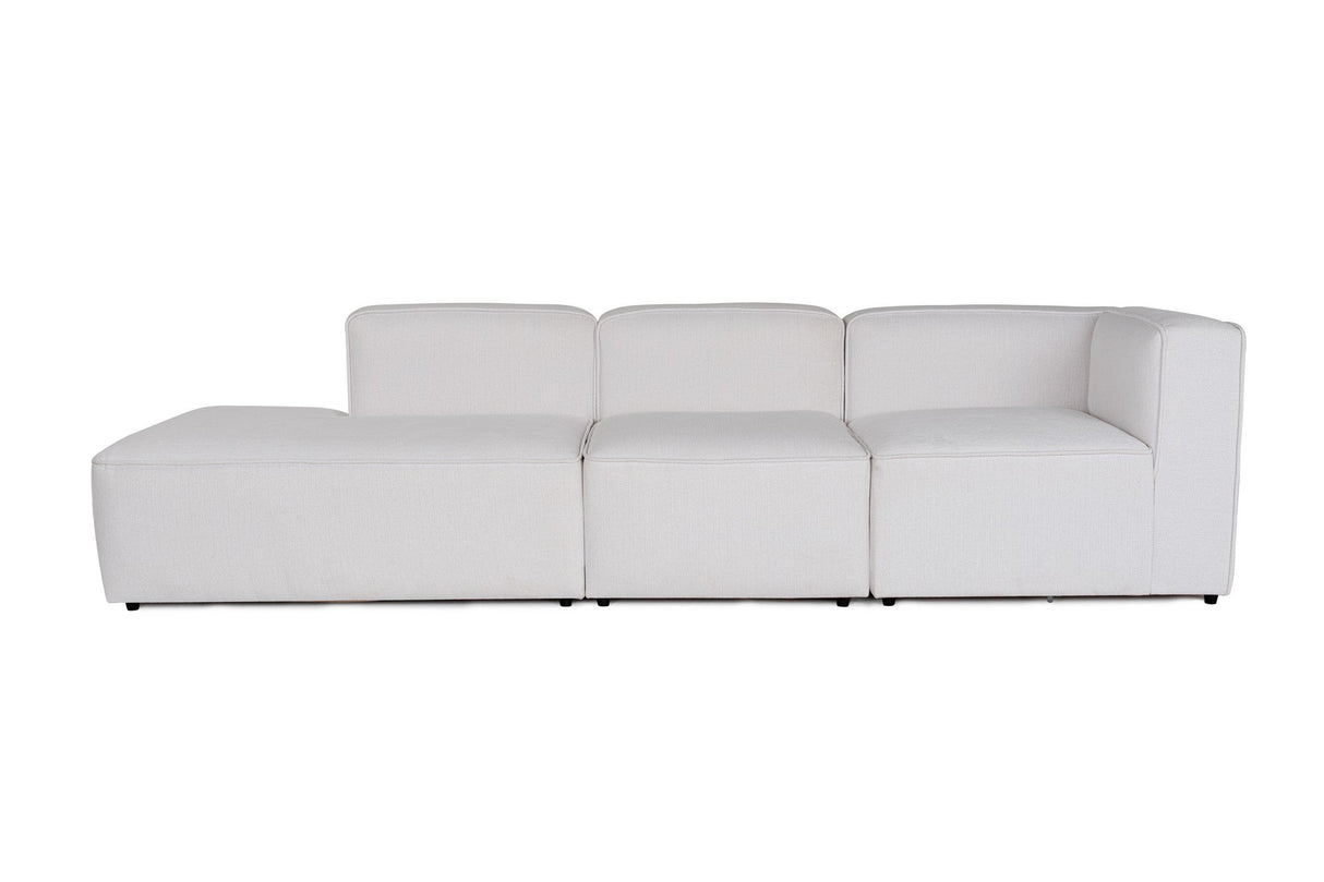 Canapea fixă 3 locuri More Pars (M4-M1-M2), Diverse culori, 280x90x69 cm - Alb | SKU: 867UNQ2187 | Canapea fixă 3 locuri More Pars (M4-M1-M2), 280x90x69 cm, varianta Alb, produs pentru amenajarea locuinței, disponibil online în România la CasaMob
